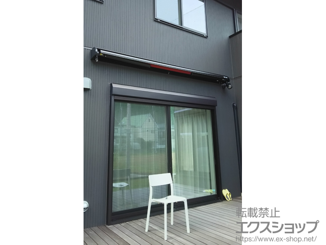 静岡県伊豆の国市ののオーニング・日よけ エルパティオプラス 手動式 施工例