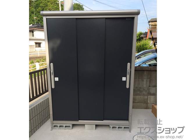 福島県いわき市のの物置・屋外倉庫 エスモ 一般型(ESD-1509AGL) 施工例