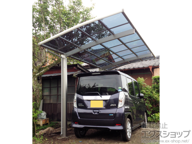 長崎県雲仙市ののカーポート レイナポートグランZ　積雪〜20cm対応 施工例