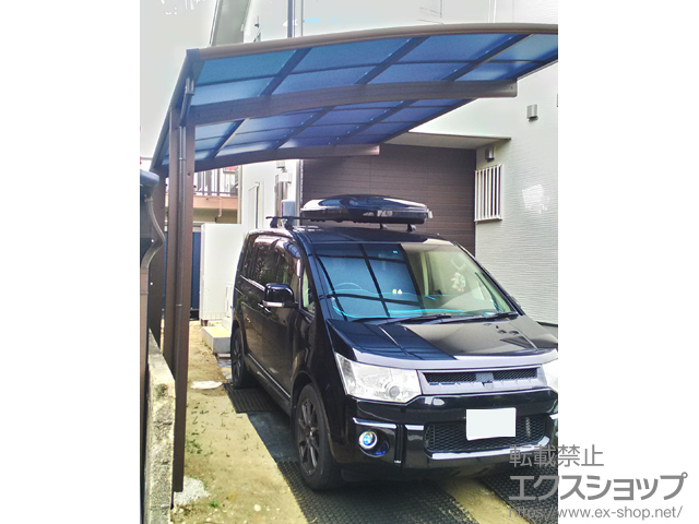 愛知県安城市ののカーポート プレシオスポート 積雪〜20cm対応 施工例