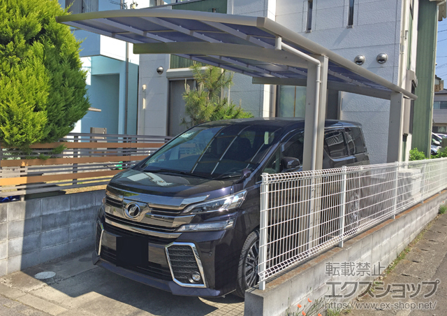 神奈川県秦野市ののカーポート プレシオスポート 積雪〜20cm対応 施工例