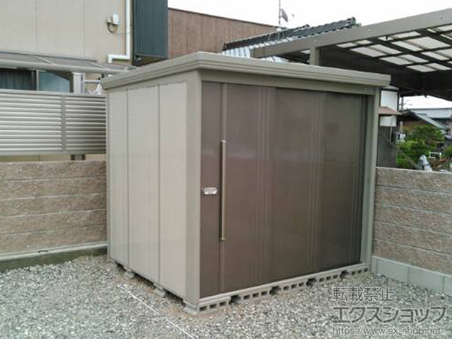 広島県三原市のの物置・屋外倉庫 Mr.ストックマンダンディ 一般型(ND-2319) 施工例