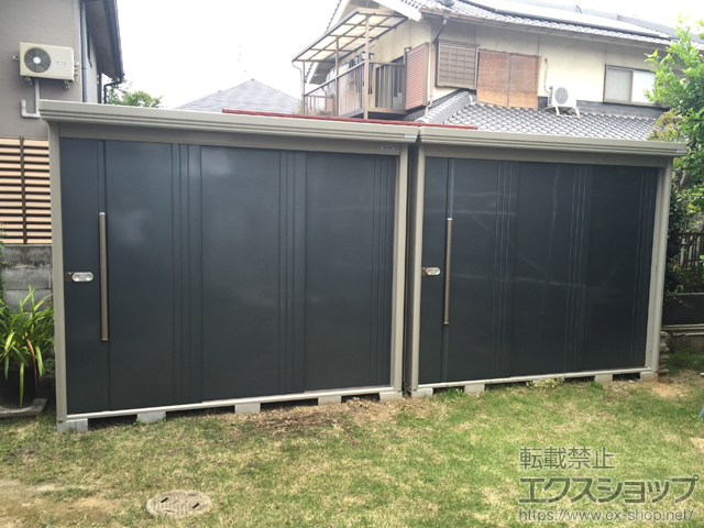 大阪府堺市のの物置・屋外倉庫 Mr.ストックマンダンディ 一般型(ND-2515　J) 施工例