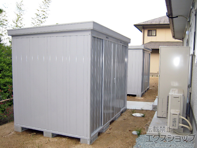 宮城県角田市のの物置・屋外倉庫 ネクスタ 一般型（NXN-50S FS） 施工例