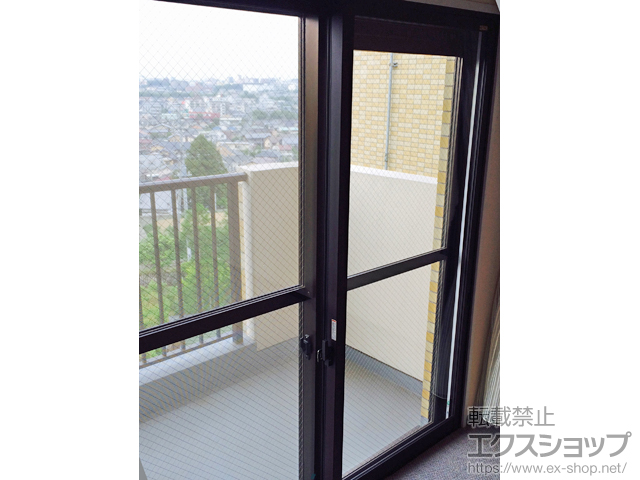 群馬県高崎市のの二重窓（内窓） インプラス ダストバリア仕様 引違い窓 2枚建 施工例