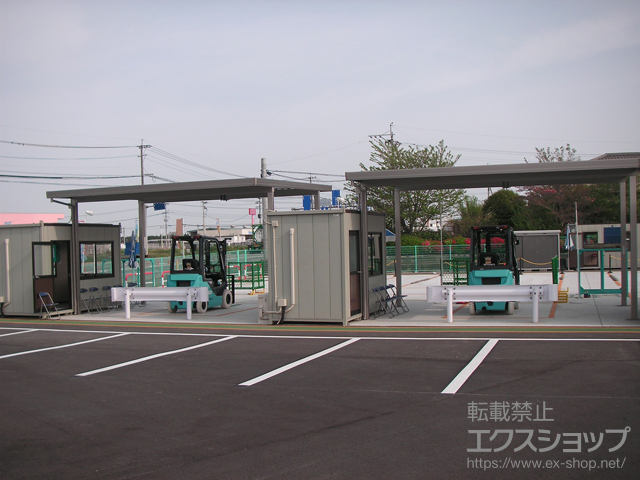 熊本県菊池郡大津町のLIXIL リクシル（トステム）のカーポート テリオスポートIII 900 2台用 角柱4本仕様 積雪〜30cm対応 施工例