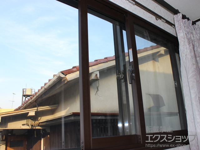 兵庫県西宮市のの二重窓（内窓） インプラス ダストバリア仕様 引違い窓 2枚建 施工例