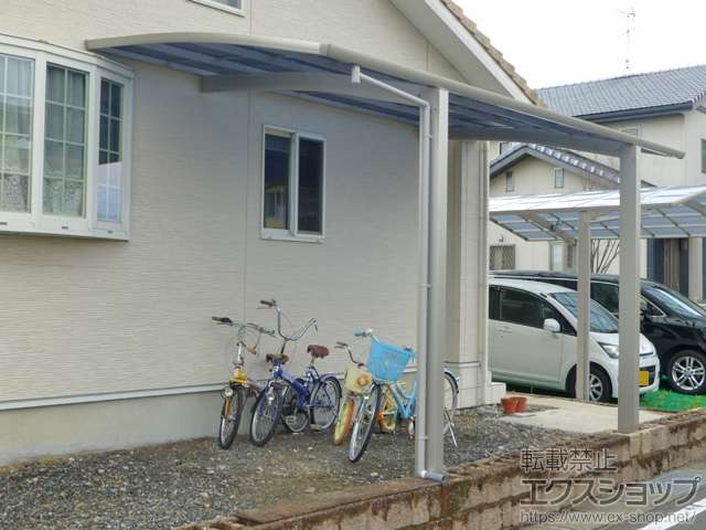 佐賀県佐賀市ののカーポート プレシオスポート 積雪〜20cm対応 施工例