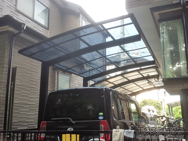 埼玉県さいたま市ののカーポート プレシオスポート 積雪〜20cm対応 施工例