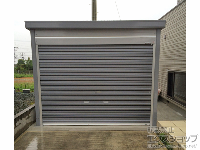 福岡県久留米市のの倉庫・ガレージ ガレーディア 一般型(GR-160S UG) 施工例