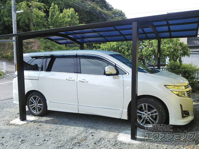 福島県いわき市ののカーポート レイナワンポートグラン　積雪〜20cm対応 施工例