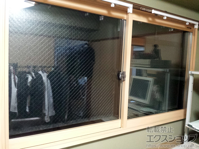 滋賀県大津市のの二重窓（内窓） プラマードU 引違い窓 2枚建 施工例