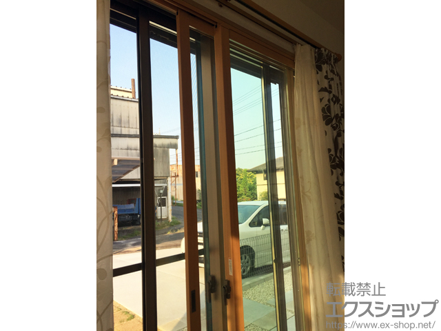 岐阜県瑞浪市のの二重窓（内窓） インプラス ダストバリア仕様 引違い窓 2枚建 施工例