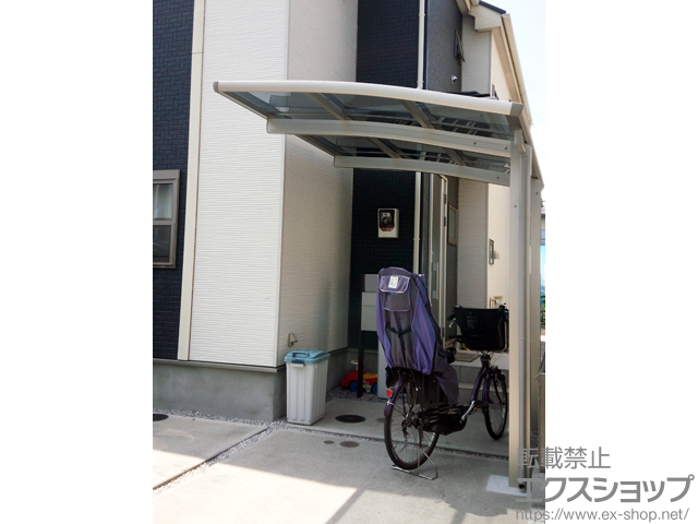 東京都調布市ののサイクルポート・駐輪場 レイナポートグランミニ 積雪〜20cm対応 施工例