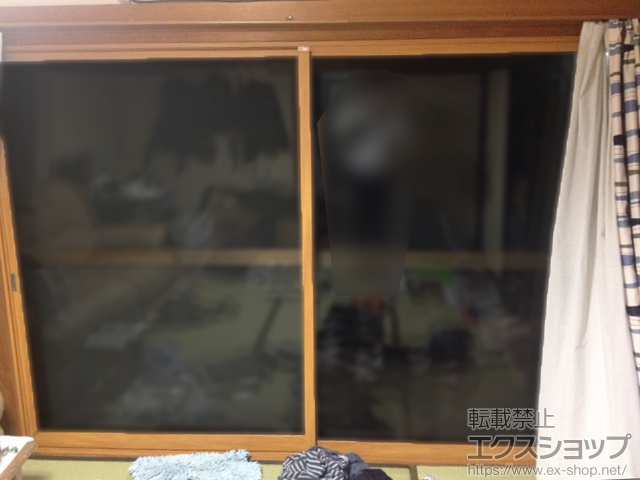 愛知県名古屋市のの二重窓（内窓） インプラス ダストバリア仕様 引違い窓 2枚建 施工例