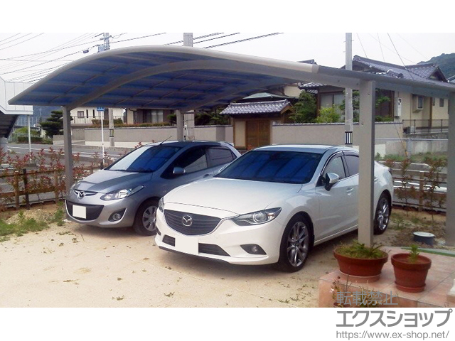 山口県下関市ののカーポート レイナツインポートグラン　積雪〜20cm対応 施工例