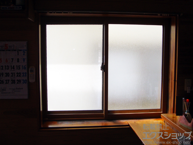 鳥取県倉吉市のの二重窓（内窓） インプラス ダストバリア仕様 引違い窓 2枚建 施工例