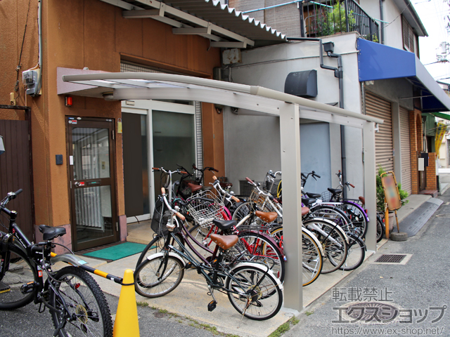 大阪府東大阪市ののカーポート プレシオスポート 積雪〜20cm対応 施工例