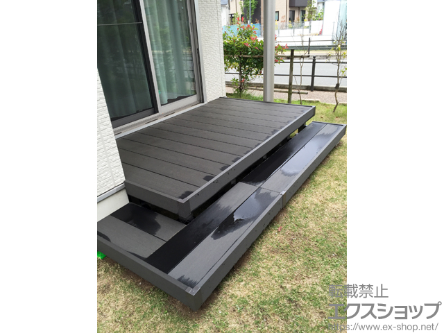 福岡県糟屋郡新宮町ののウッドデッキ リウッドデッキ 200 施工例