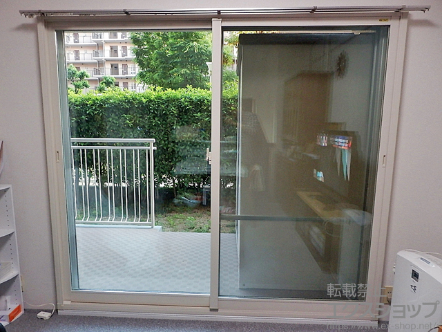 大阪府堺市のの二重窓（内窓） インプラス ダストバリア仕様 引違い窓 2枚建 施工例