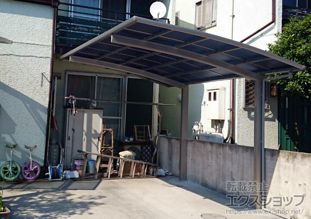 兵庫県高砂市ののカーポート レイナポートグラン　積雪〜20cm対応 施工例