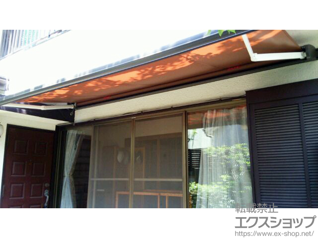 東京都杉並区のLIXIL リクシル（トステム）のオーニング・日よけ 彩風C型 手動式 施工例