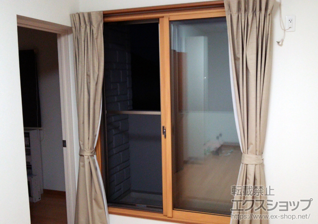 岡山県岡山市のの二重窓（内窓） インプラス ダストバリア仕様 引違い窓 2枚建 施工例