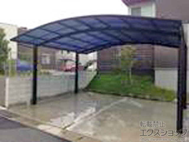 愛知県長久手市ののカーポート プレシオスポート ワイド 積雪〜20cm対応 施工例