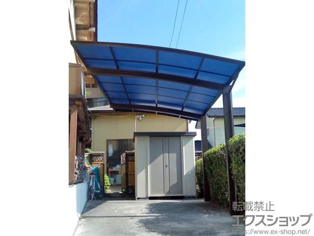 群馬県高崎市ののカーポート プレシオスポート 積雪〜20cm対応 施工例