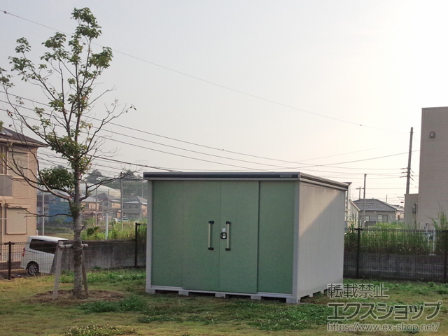 千葉県木更津市のの物置・屋外倉庫 エルモ 一般型(LMD-2929 EG) 施工例