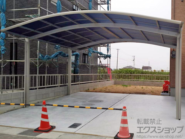 香川県高松市ののカーポート レイナツインポートグラン　積雪〜20cm対応 施工例