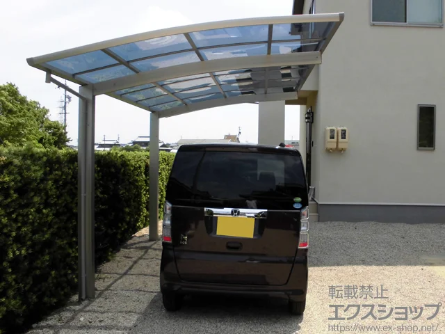三重県津市のValue Selectのカーポート プレシオスポート 積雪〜20cm対応 施工例