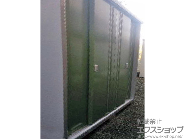 東京都町田市のの物置・屋外倉庫 シンプリー 一般型（MJX-196E　LG） 施工例