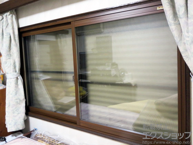 兵庫県宝塚市のの二重窓（内窓） プラマードU 引違い窓 2枚建 施工例