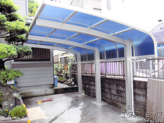 神奈川県横須賀市ののカーポート レイナキャップポートグラン50 積雪〜50cm対応 施工例