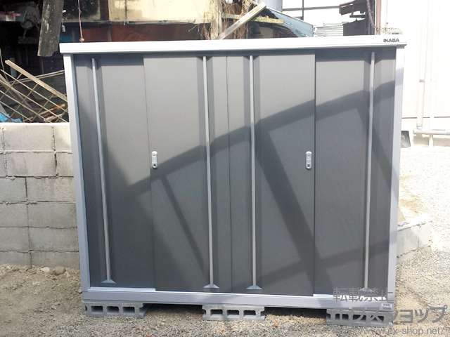 岡山県備前市のの物置・屋外倉庫 シンプリー 一般型(MJX-197D PG) 施工例