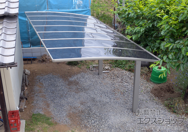 埼玉県鴻巣市ののカーポート レイナポートグラン　積雪〜20cm対応 施工例