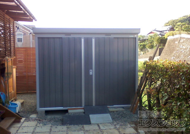 福岡県筑紫郡那珂川町のの物置・屋外倉庫 ネクスタ 一般型（NXN-70S　PG） 施工例