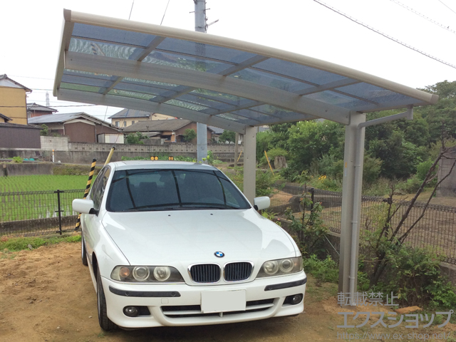 香川県高松市ののカーポート プレシオスポート 積雪〜20cm対応 施工例