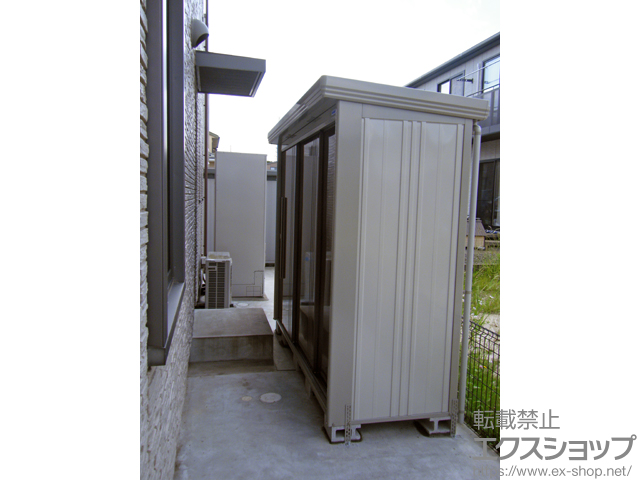 福島県須賀川市のの物置・屋外倉庫 Mr.ストックマンダンディ 一般型(ND-2508 B) 施工例