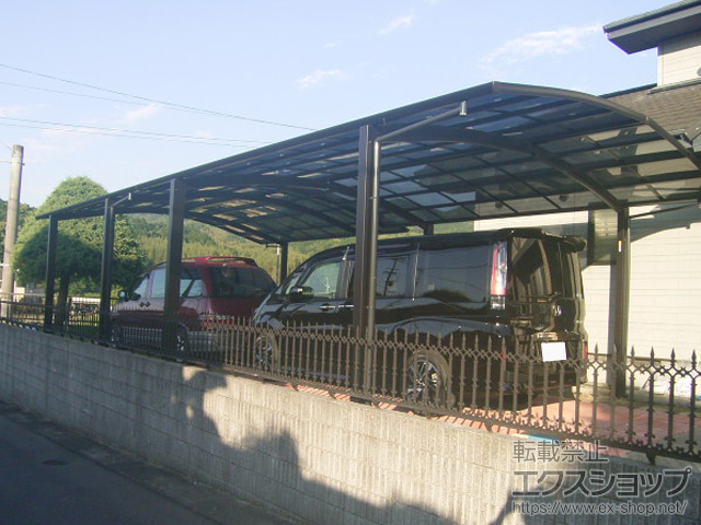 福岡県福津市ののカーポート レイナツインポートグラン　積雪〜20cm対応 施工例