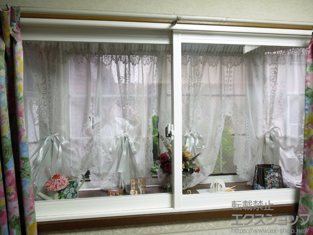 千葉県千葉市のの二重窓（内窓） プラマードU 引違い窓 2枚建 施工例