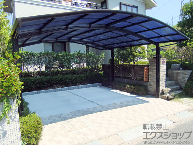 宮城県仙台市ののカーポート レイナツインポートグラン　積雪〜20cm対応 施工例