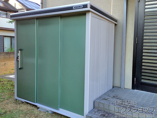 高知県高知市のの物置・屋外倉庫 エルモ 一般型(LMD-2211　EG) 施工例