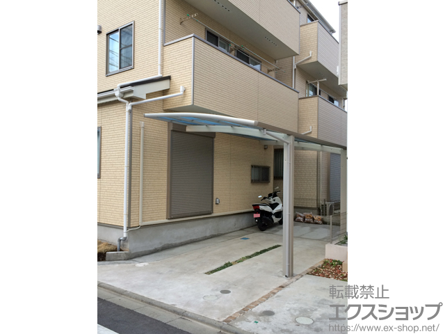 神奈川県相模原市ののカーポート レイナポートグラン 延長　積雪〜20cm対応 施工例