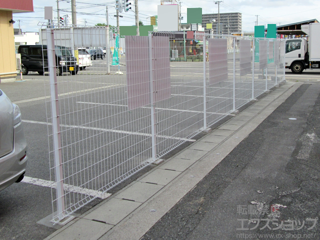 山形県米沢市ののフェンス・柵 イーネットフェンス1F型 高尺タイプ 施工例