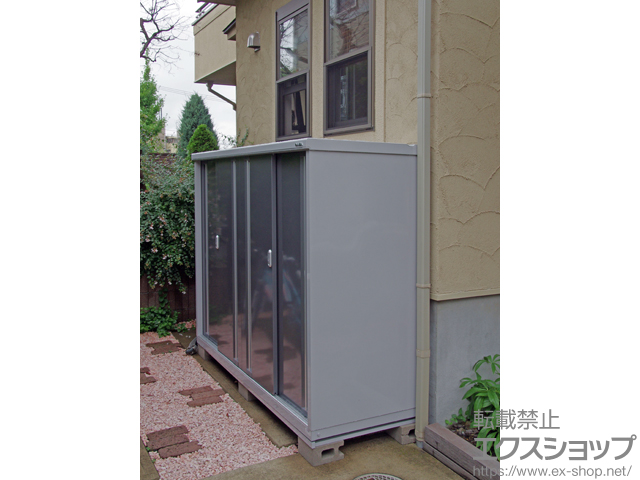 神奈川県横浜市のの物置・屋外倉庫 シンプリー 一般型（MJX-217DP PG） 施工例