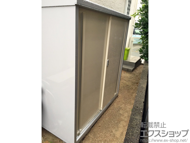 福岡県北九州市のの物置・屋外倉庫 シンプリー 一般型（MJX-159D　FW） 施工例