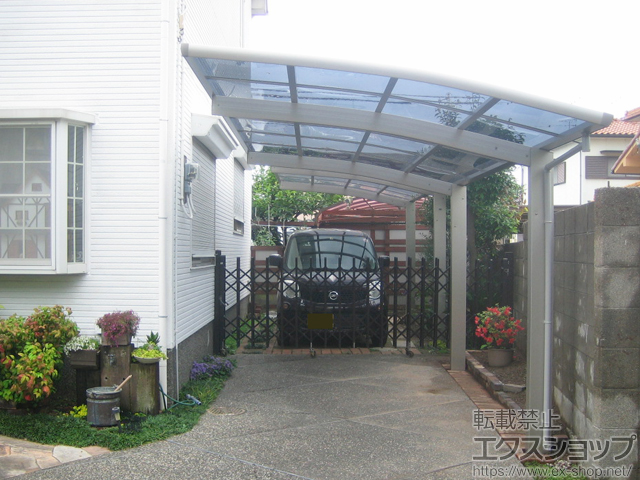 和歌山県和歌山市ののカーポート レイナポートグラン　積雪〜20cm対応 施工例