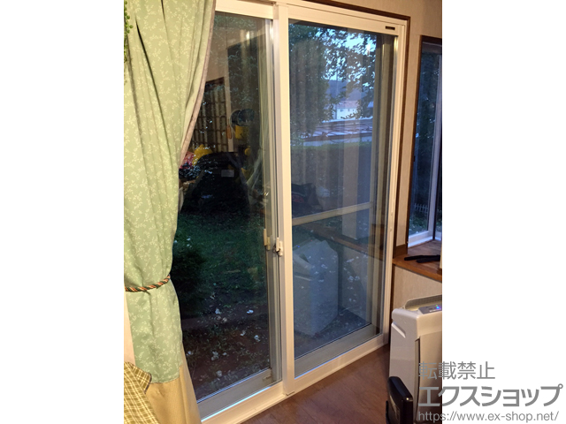 福島県白河市のの二重窓（内窓） プラマードU 引違い窓 2枚建 施工例